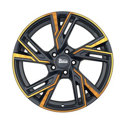 MAM WHEELS MAM RS5 matt black front copper 8.0Jx18 5x120 ET50