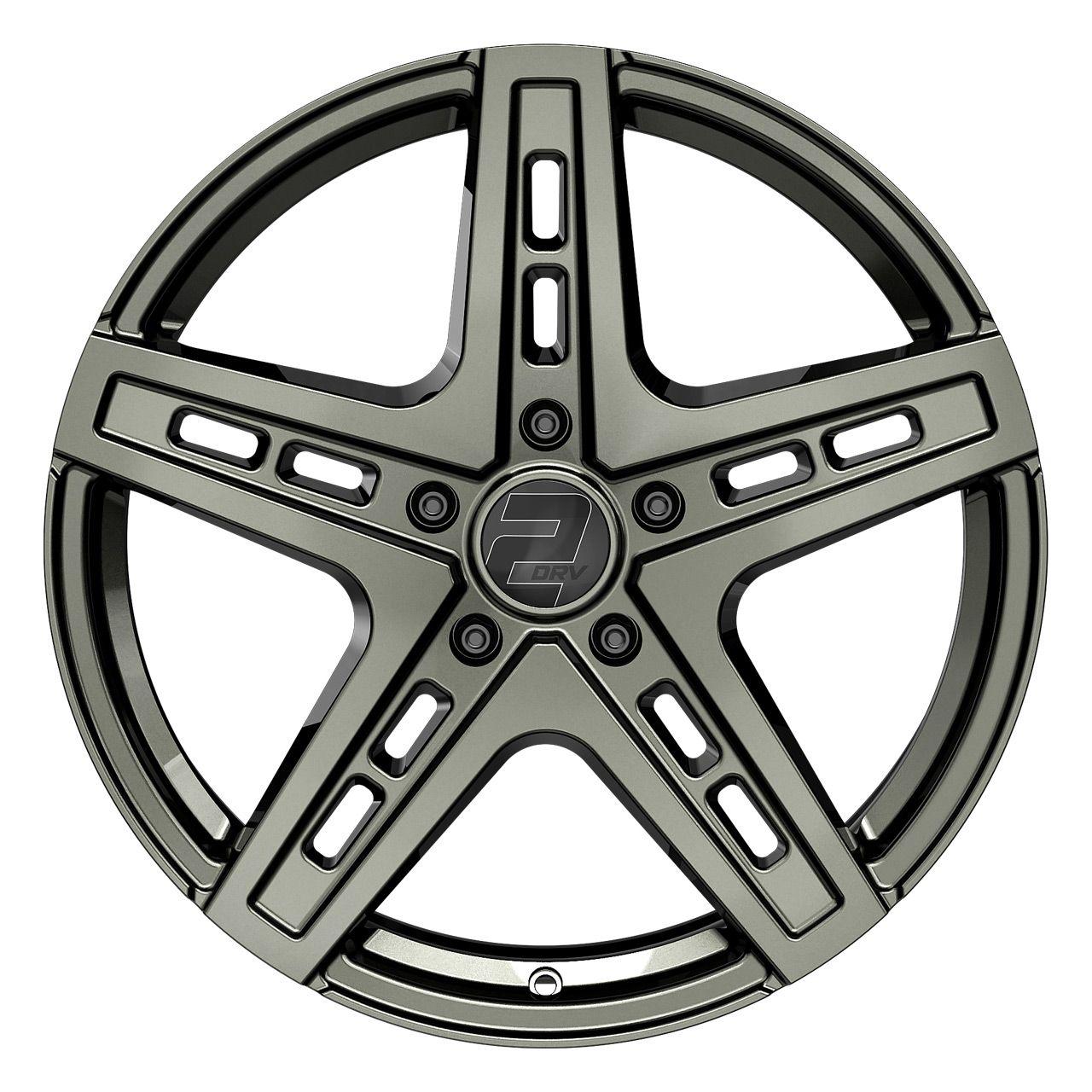 WHEELWORLD-2DRV WH38 dark gunmetal full painted 9.5Jx22 5x108 ET40