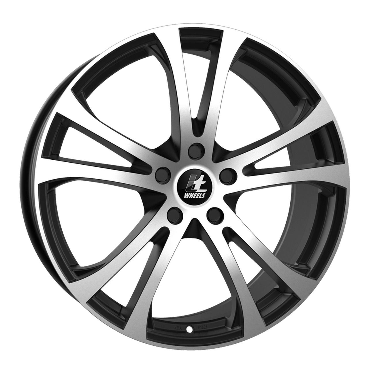 ITWHEELS MICHELLE mattschwarz poliert 8.5Jx20 5x112 ET45