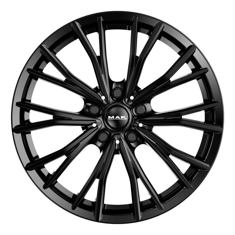 MAK MARK gloss black 7.5Jx17 5x120 ET34