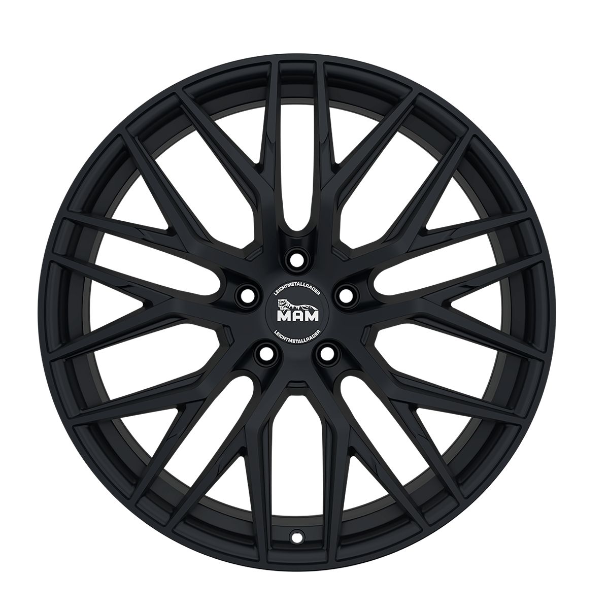 MAM WHEELS MAM RS4 matt black painted 8.5Jx19 5x112 ET45