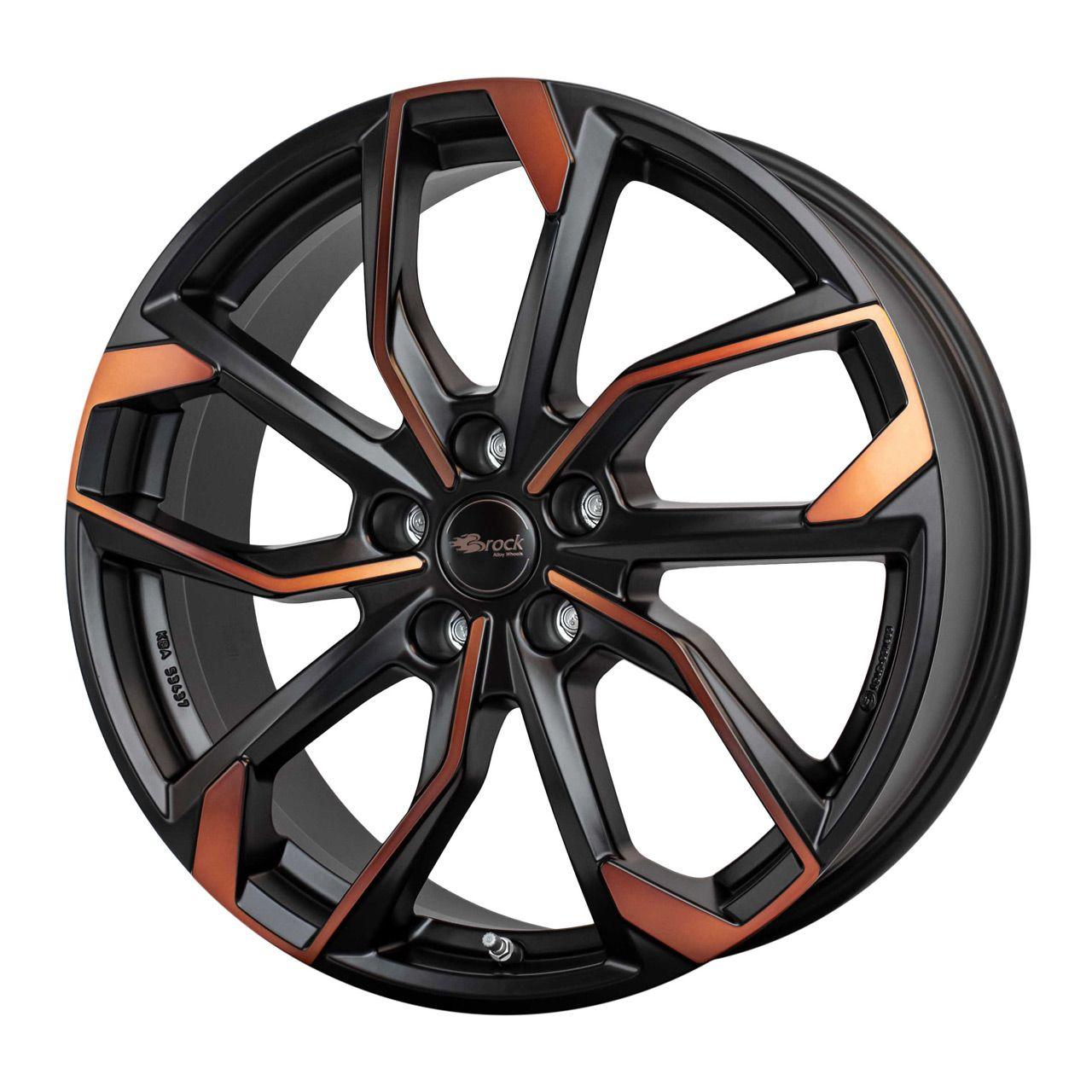 RC-DESIGN RC34 black orange matt (bom) 7.5Jx19 5x112 ET50