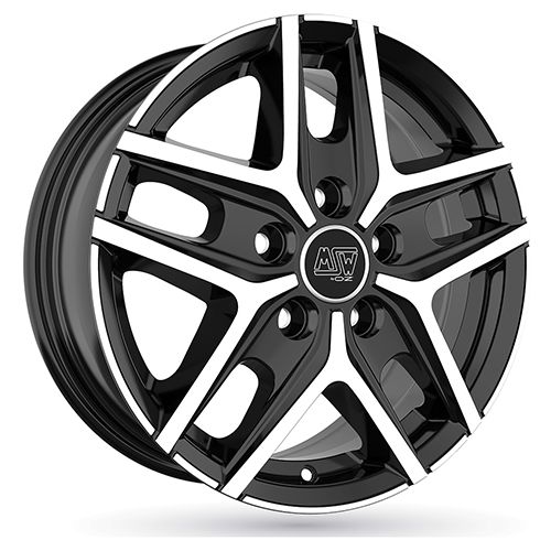 MSW (OZ) MSW 40 VAN gloss black full polished 6.5Jx16 5x130 ET55
