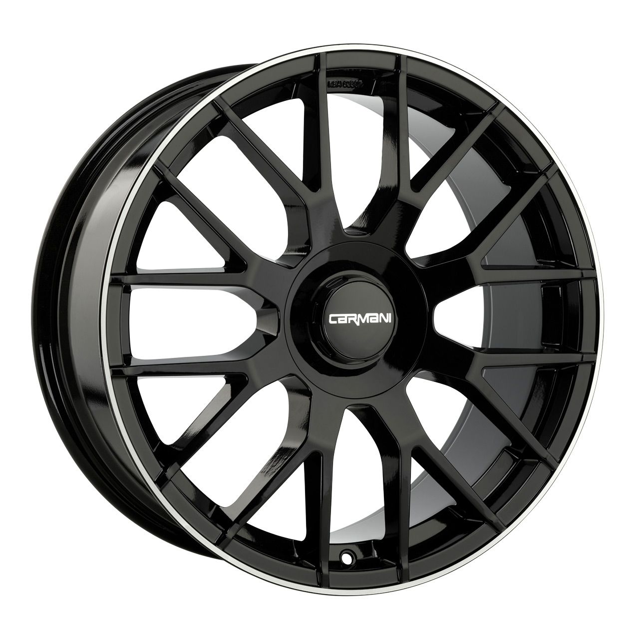 CARMANI CA 19 HUGO black lip polish 8.5Jx20 5x112 ET45