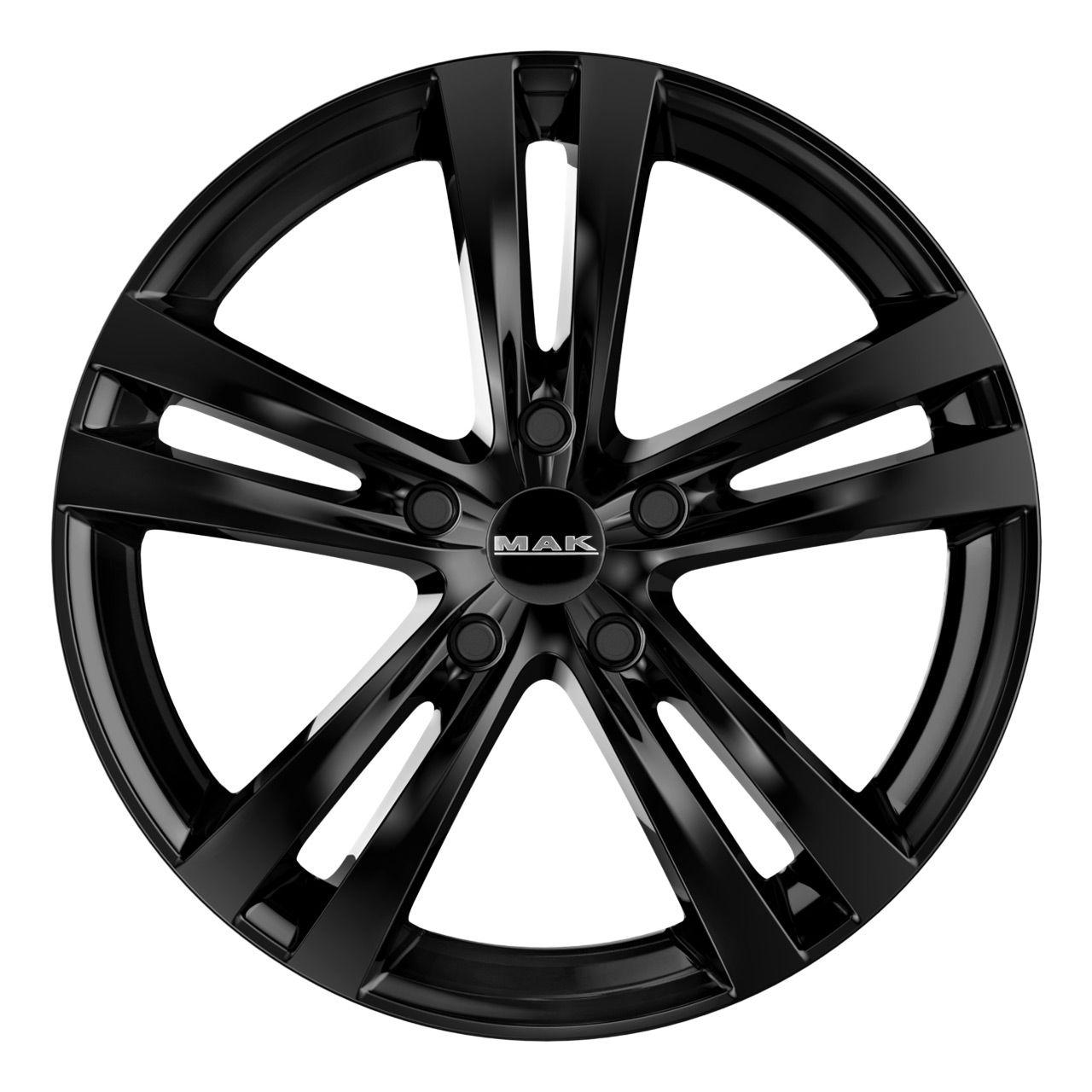 MAK ZENITH matt schwarz 7.0Jx17 5x100 ET48