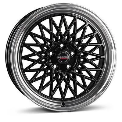 BORBET DESIGN B black rim polished 8.5Jx19 5x108 ET40