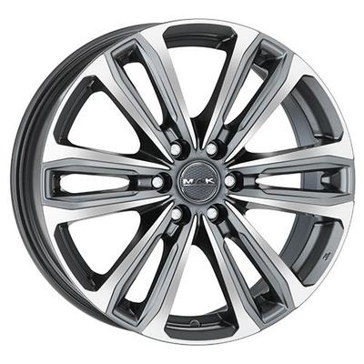 MAK SAFARI 6 gun metallic mirror 8.5Jx20 6x139.7 ET38