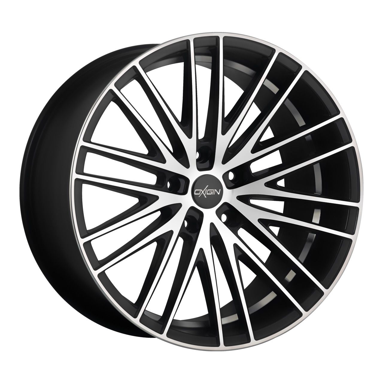 OXIGIN 19 OXSPOKE black full polish 8.5Jx19 5x114.3 ET42