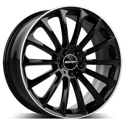 GMP STELLAR black diamond lip 11.0Jx22 5x112 ET40