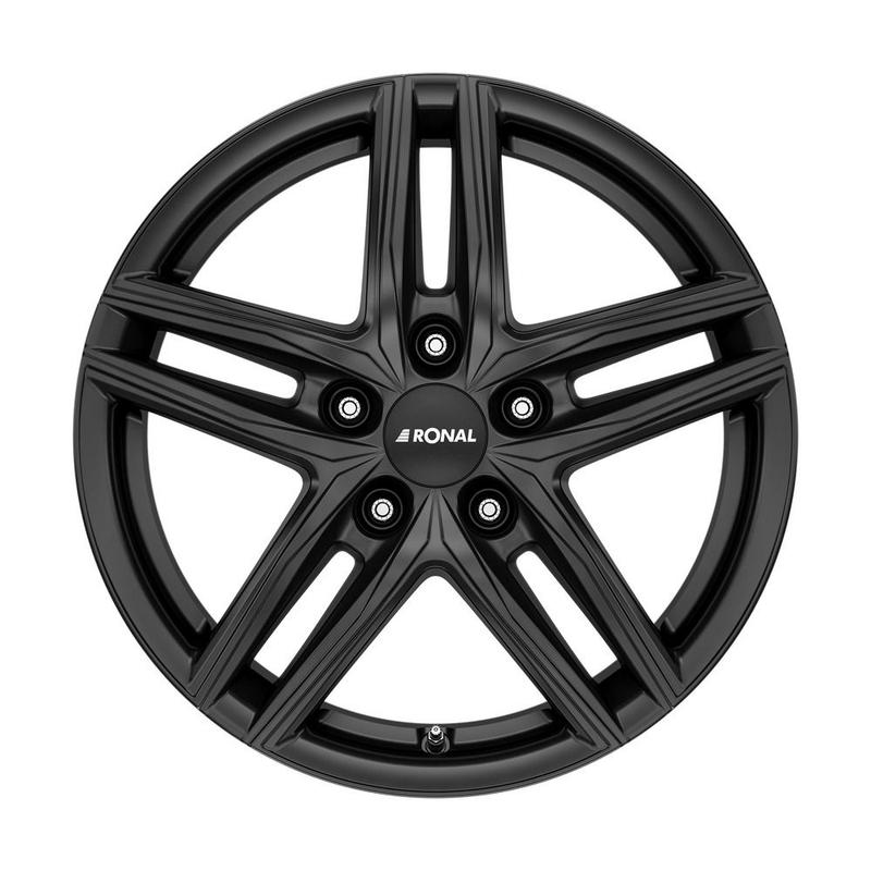 RONAL RONAL R65-5 jetblack-matt 6.5Jx17 5x112 ET45