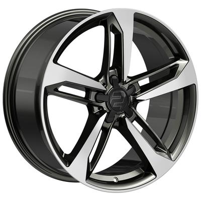 WHEELWORLD-2DRV WH36 dark gunmetal full machined 8.0Jx18 5x112 ET30