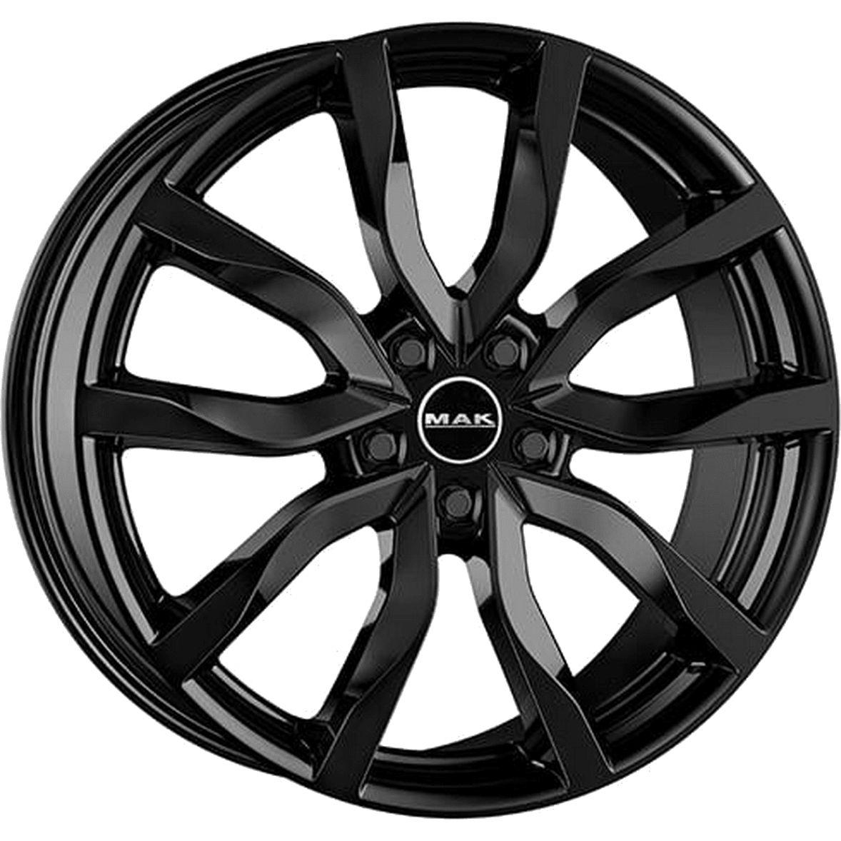 MAK HIGHLANDS gloss black 9.0Jx21 5x108 ET38.5